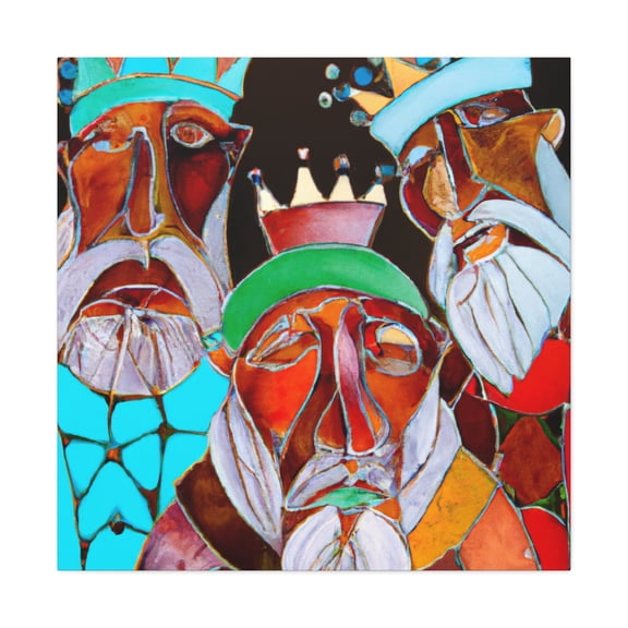 "The Wise Three Kings" - Canvas