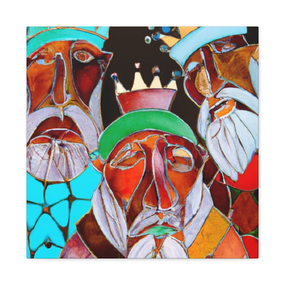 "The Wise Three Kings" - Canvas