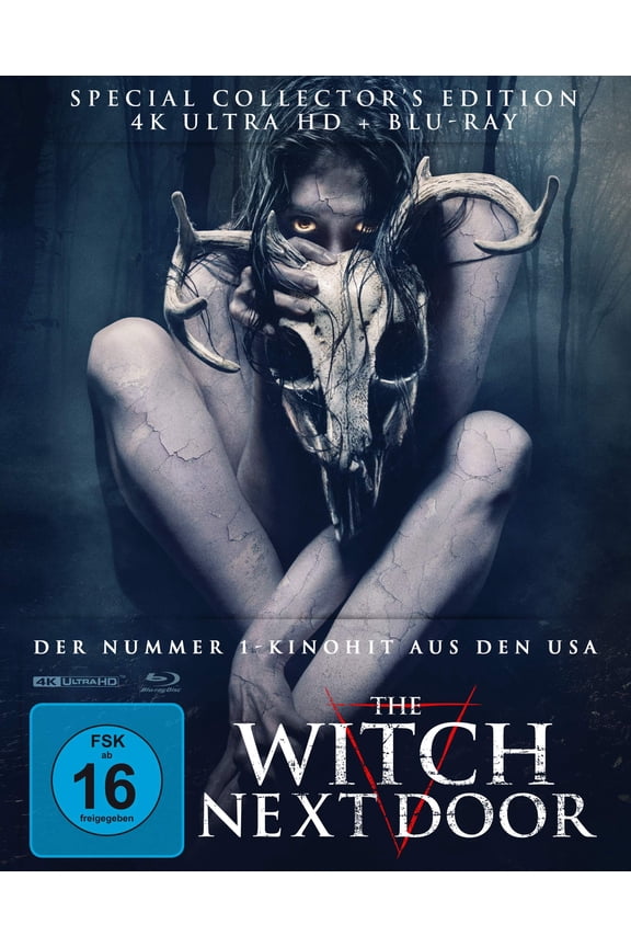 The Witch Next Door, 2 Blu-ray (4K Ultra HD) Howard, John-Paul, Curda, Piper, Jones, Jamison