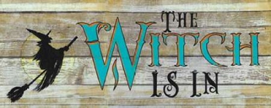 The Witch is In Canvas Art - Janet Tava (10 x 20)