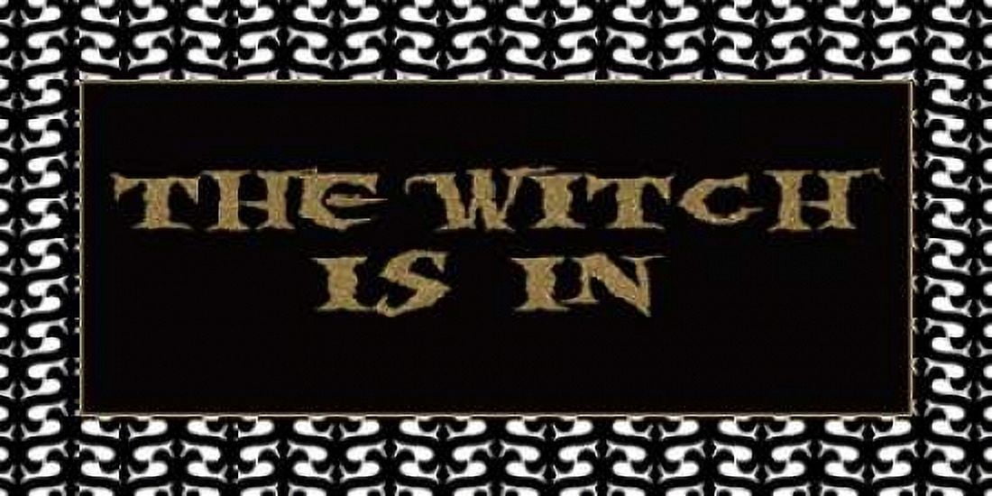 The Witch is In Canvas Art - Linda Woods (24 x 48)
