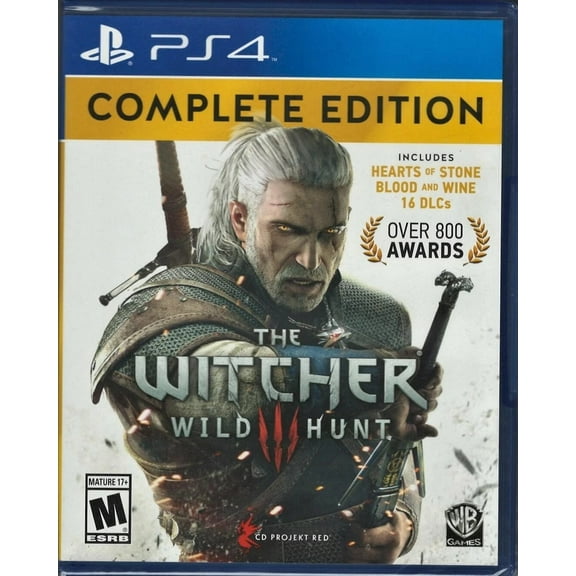 The Witcher 3: Wild Hunt Complete Edition PS4 (Brand New Factory Sealed US Versi