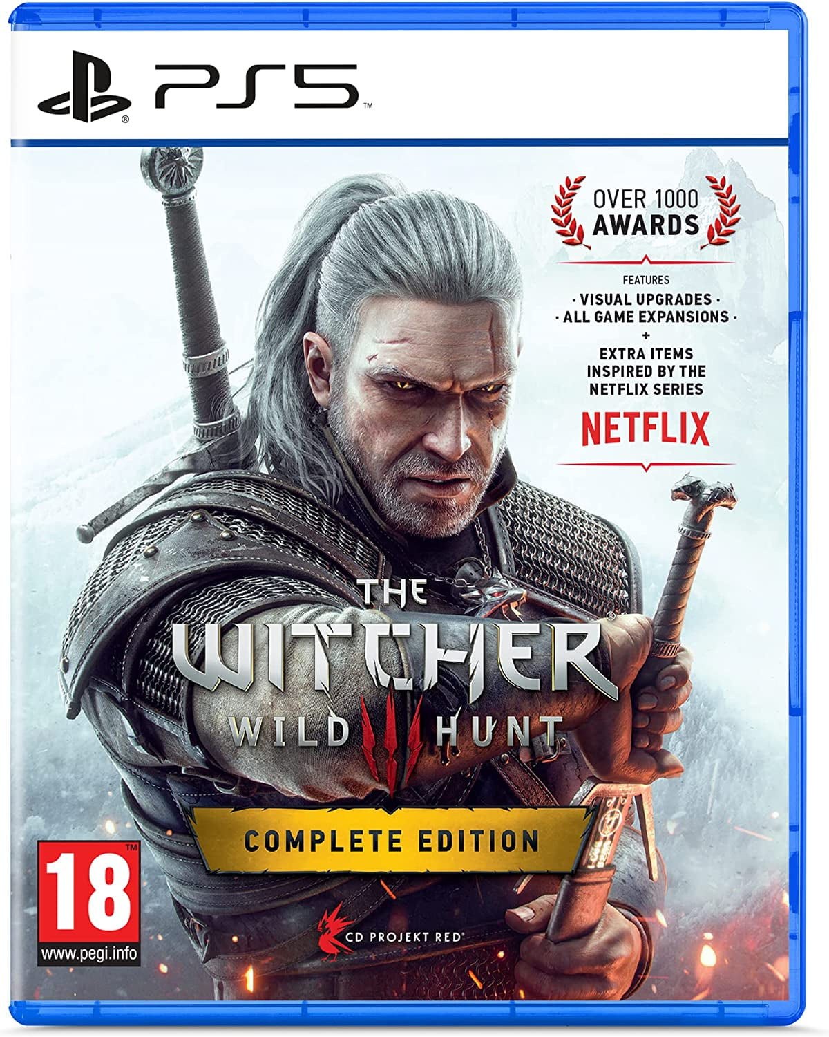 The Witcher 3: Wild Hunt Complete Edition Playstation 5 (PS5) EU Version  Region Free