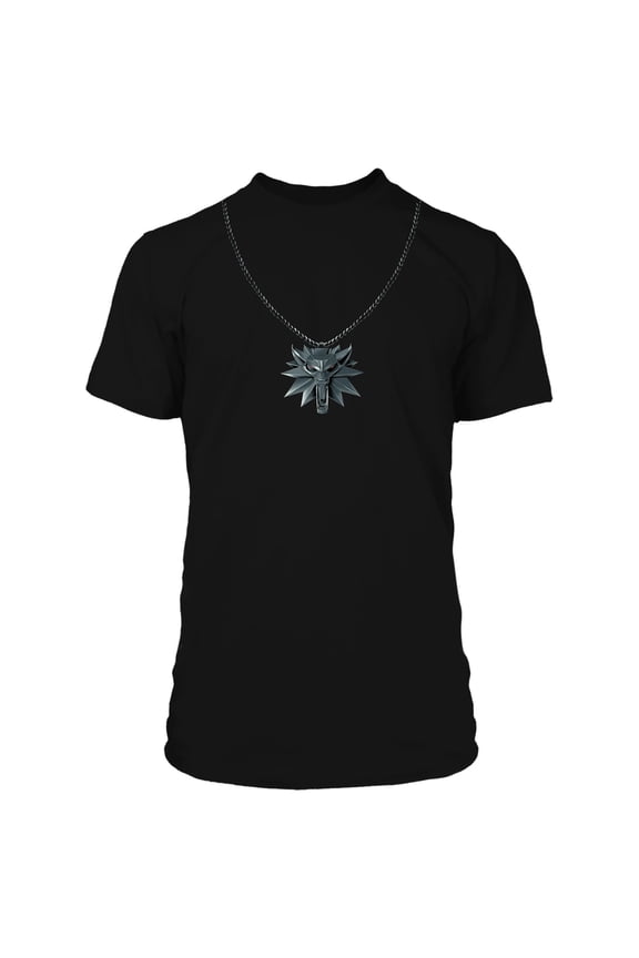 3 Wolf School Medallion Adult T-Shirt 2XL