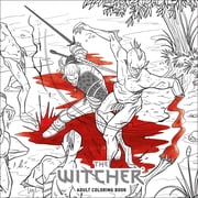 The Witcher Adult Coloring Book, Paperback