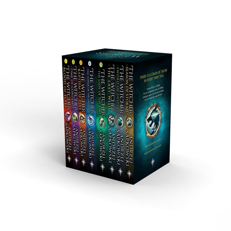 The Witcher 全8巻セット by Andrzej Sapkowski The Witcher Complete Series By Andrzej Sapkowski 8 Books Box Set
