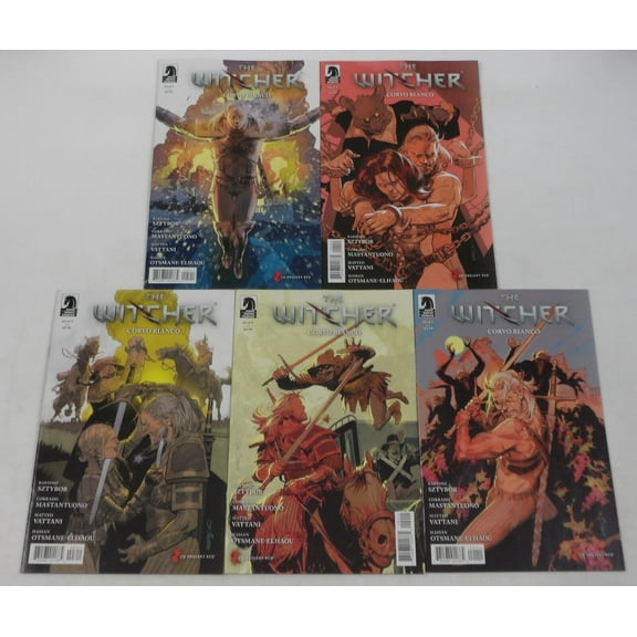 The Witcher: Corvo Bianco #1-5 VF/NM complete series ; Dark Horse