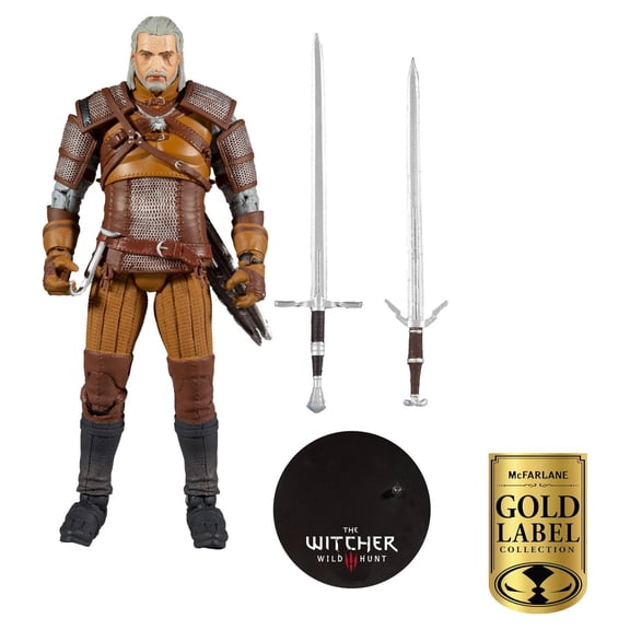 The Witcher Geralt of Rivia 7" Action Figure - Gold Label Series