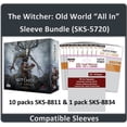 thumbnail image 1 of "The Witcher: Old World" (2023 Kickstarter) All-In Compatible Sleeve Bundle (8811 X 10 + 8834 X 1), 1 of 7