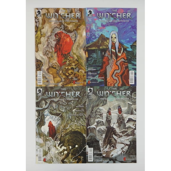 The Witcher: The Ballad of Two Wolves #1-4 VF/NM complete series Cover B Variants ; Dark Horse (B)