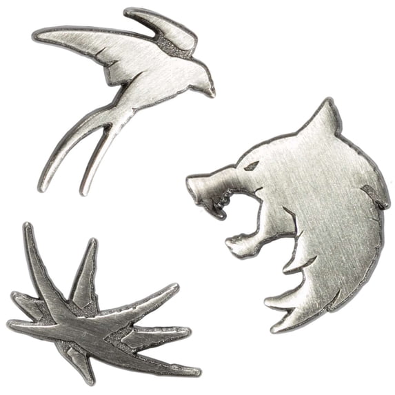 The Witcher Trinity Sigils Pin 3-Pack