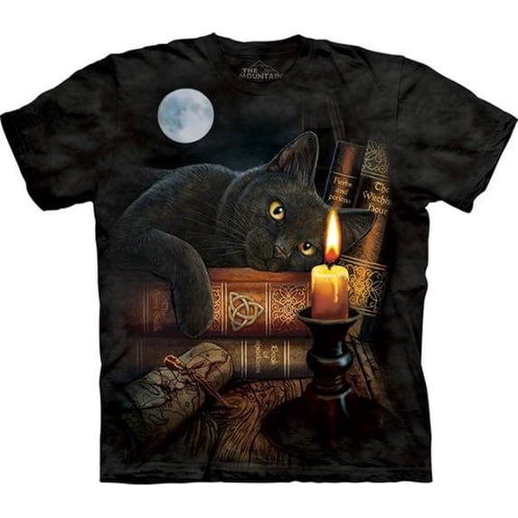 The Witching Hour Cat T-Shirt - Mens Medium
