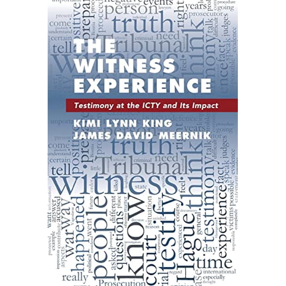Pre-Owned The Witness Experience: Testimony at the ICTY and Its Impact Paperback