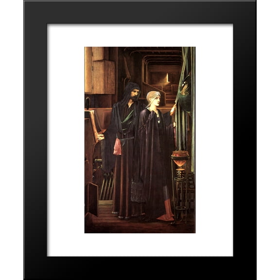 The Wizard 20x24 Framed Art Print by Edward Burne-Jones