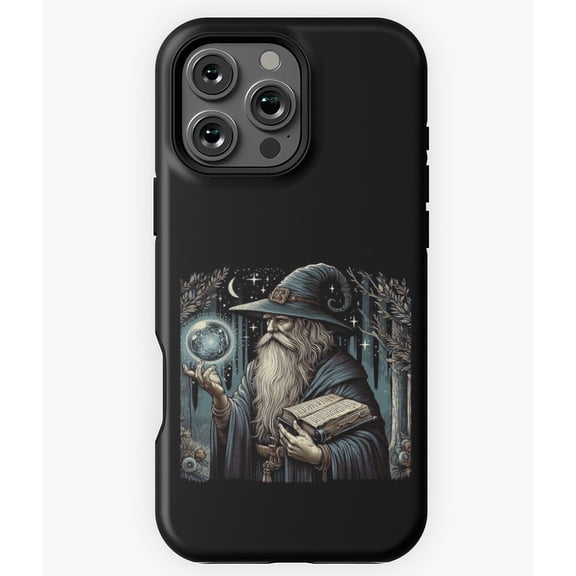 The Wizard Classic Fantasy Magic Art Phone Case for iPhone 16 15 14 13 12 11 Pro Max
