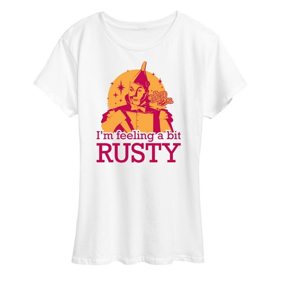 The Wizard Of Oz - A Bit Rusty Tin Man - Women's Short Sleeve Graphic T-Shirt