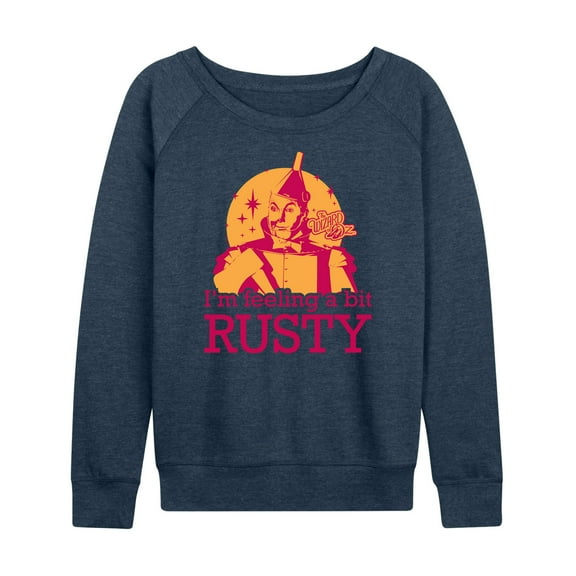 The Wizard Of Oz - A Bit Rusty - Women's Lightweight French Terry Long Sleeve Shirt