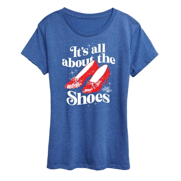 The Wizard Of Oz - All About The Shoes - Women's Short Sleeve Graphic T-Shirt