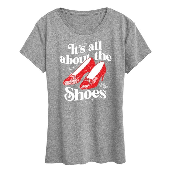 The Wizard Of Oz - All About The Shoes - Women's Short Sleeve Graphic T-Shirt
