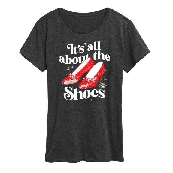 The Wizard Of Oz - All About The Shoes - Women's Short Sleeve Graphic T-Shirt