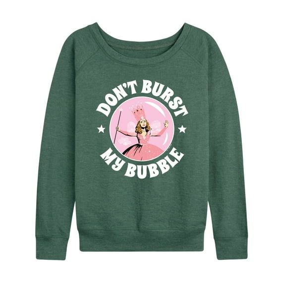 The Wizard Of Oz - Don't Burst My Bubble - Women's Lightweight French Terry Long Sleeve Shirt