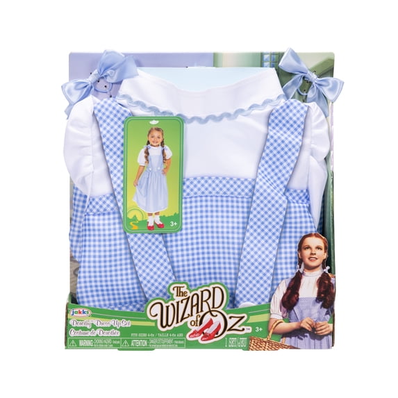 The Wizard of Oz Dorothy Roleplay Blue Dress for Girl Child Ages 3 and up Fits 4-6x