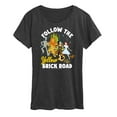 thumbnail image 1 of The Wizard Of Oz - Follow The Yellow Brick Road  - Women's Short Sleeve Graphic T-Shirt, 1 of 4