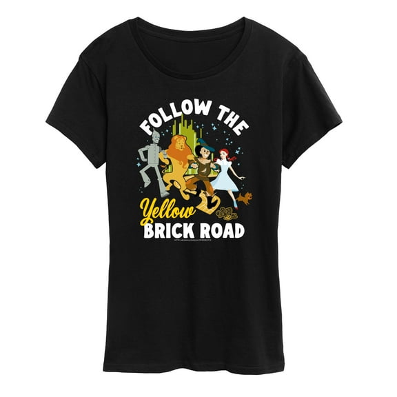 The Wizard Of Oz - Follow The Yellow Brick Road - Women's Short Sleeve Graphic T-Shirt