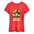 thumbnail image 1 of The Wizard Of Oz - Green With Evil - Women's Short Sleeve Graphic T-Shirt, 1 of 5