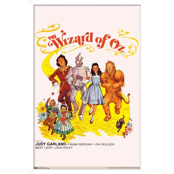 The Wizard Of Oz - Group Wall Poster, 14.725" x 22.375", Framed