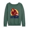 thumbnail image 1 of The Wizard Of Oz - Lion Home - Women's Lightweight French Terry Long Sleeve Shirt, 1 of 5