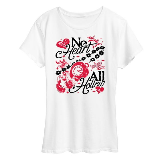 The Wizard Of Oz - No Heart All Hollow - Women's Short Sleeve Graphic T-Shirt
