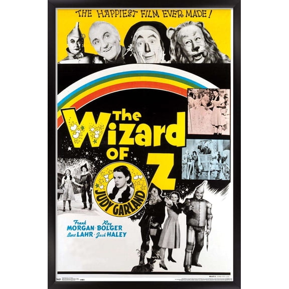 The Wizard Of Oz - One Sheet Wall Poster, 14.725" x 22.375", Framed