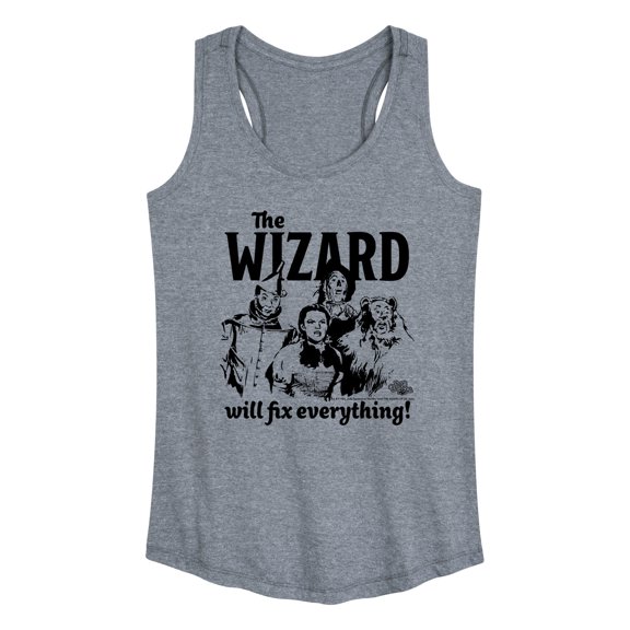 The Wizard Of Oz - The Wizard Will Fix Everything - Women's Racerback Tank Top