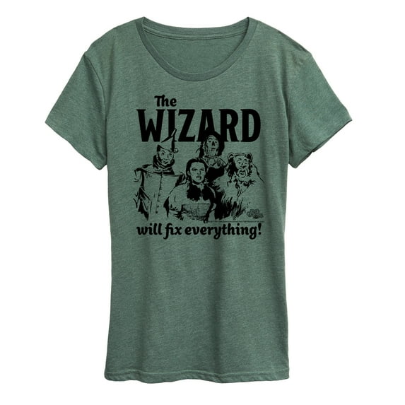 The Wizard Of Oz - The Wizard Will Fix Everything - Women's Short Sleeve Graphic T-Shirt
