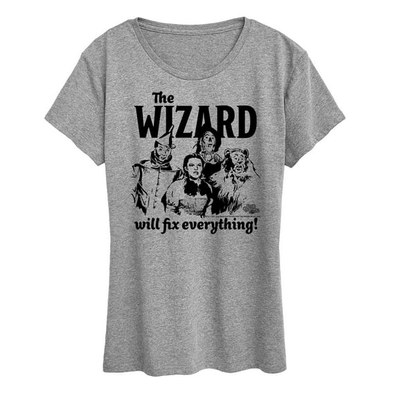 The Wizard Of Oz - The Wizard Will Fix Everything - Women's Short Sleeve Graphic T-Shirt