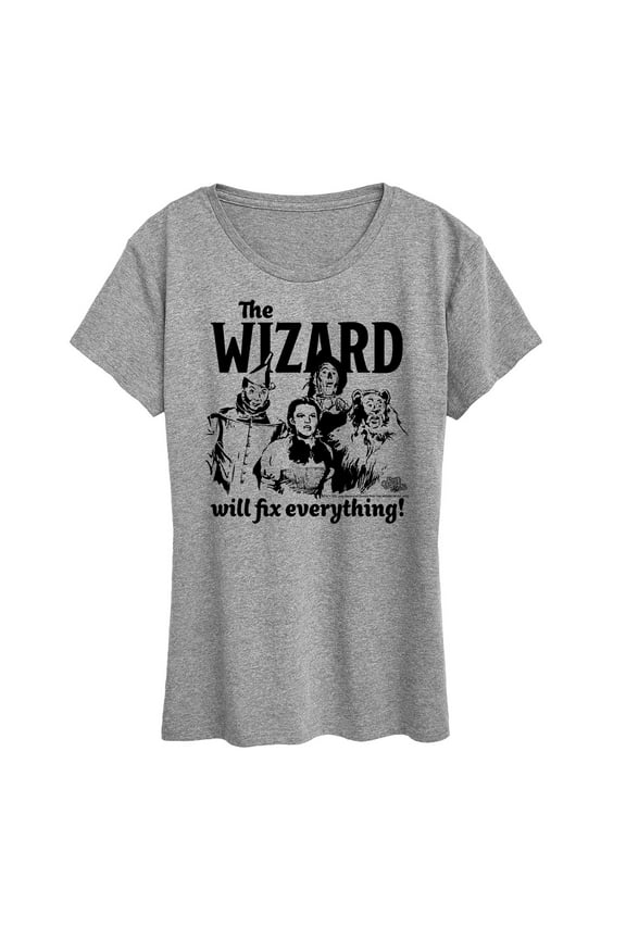 - The Wizard Will Fix Everything - Women's Short Sleeve Graphic T-Shirt