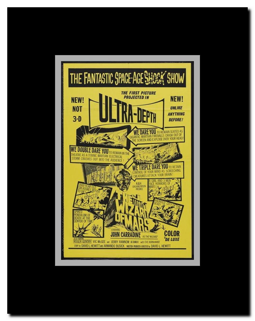 The Wizard of Mars Framed Movie Poster