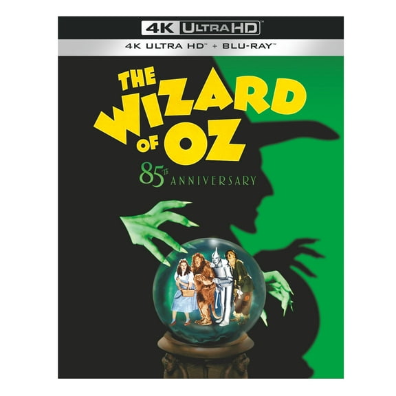 The Wizard of Oz 85th Anniversary Theatre Edition with Steelbook [4K Ultra HD] [1939] [Blu-ray] [Region Free]  Limited Worldwide Release