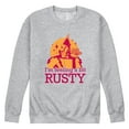 thumbnail image 1 of The Wizard of Oz - A Bit Rusty Tin Man - Men's Crew Neck Fleece Pullover, 1 of 5