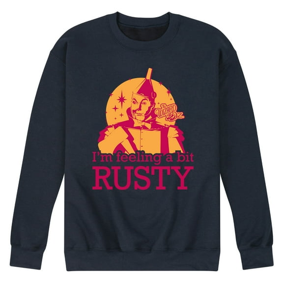 The Wizard of Oz - A Bit Rusty Tin Man - Men's Crew Neck Fleece Pullover
