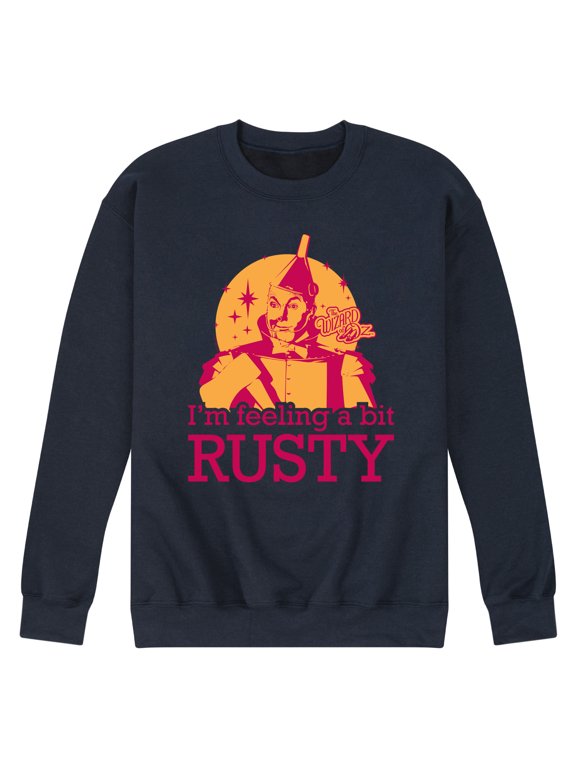 Wizard of Oz - A Bit Rusty Tin Man Men's Graphic Fleece Sweatshirt