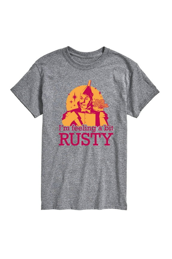 - A Bit Rusty Tin Man - Men's Short Sleeve Graphic T-Shirt