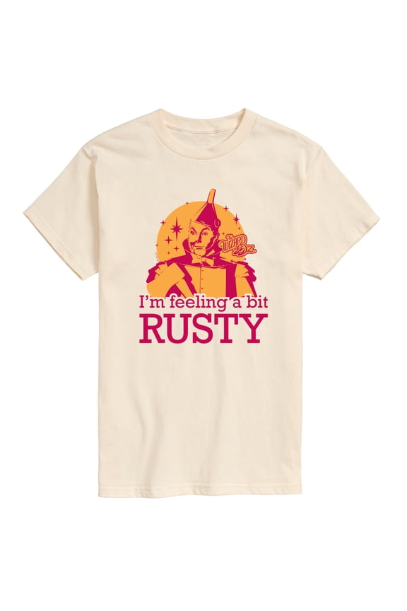 - A Bit Rusty Tin Man - Men's Short Sleeve Graphic T-Shirt