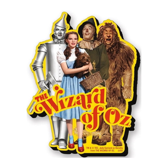 The Wizard of Oz Cast Funky Chunky Magnet