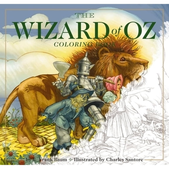 Pre-Owned The Wizard of Oz Coloring Book: The Classic Edition (Paperback) 1604337060 9781604337068