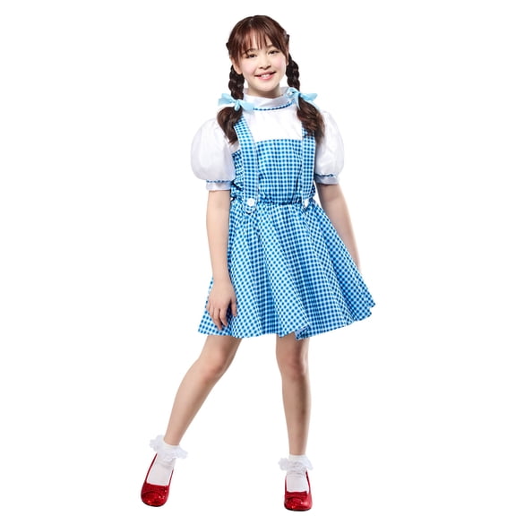 The Wizard of Oz Dorothy Girl's Halloween Fancy-Dress Costume for Child, S