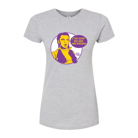 The Wizard of Oz - Dorothy I've Got To See The Wizard - Juniors Fitted Graphic T-Shirt