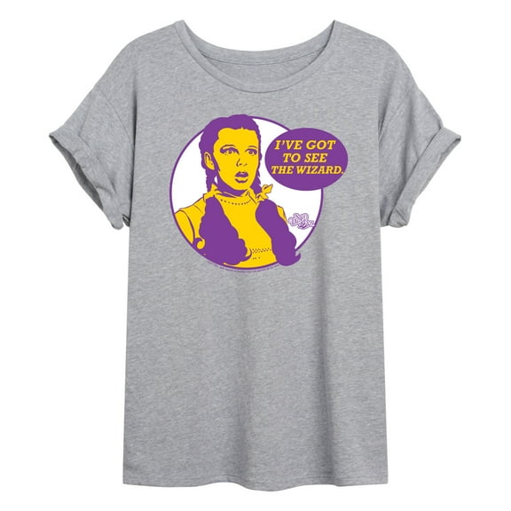 The Wizard of Oz - Dorothy I've Got To See The Wizard - Juniors Ideal Flowy Muscle T-Shirt