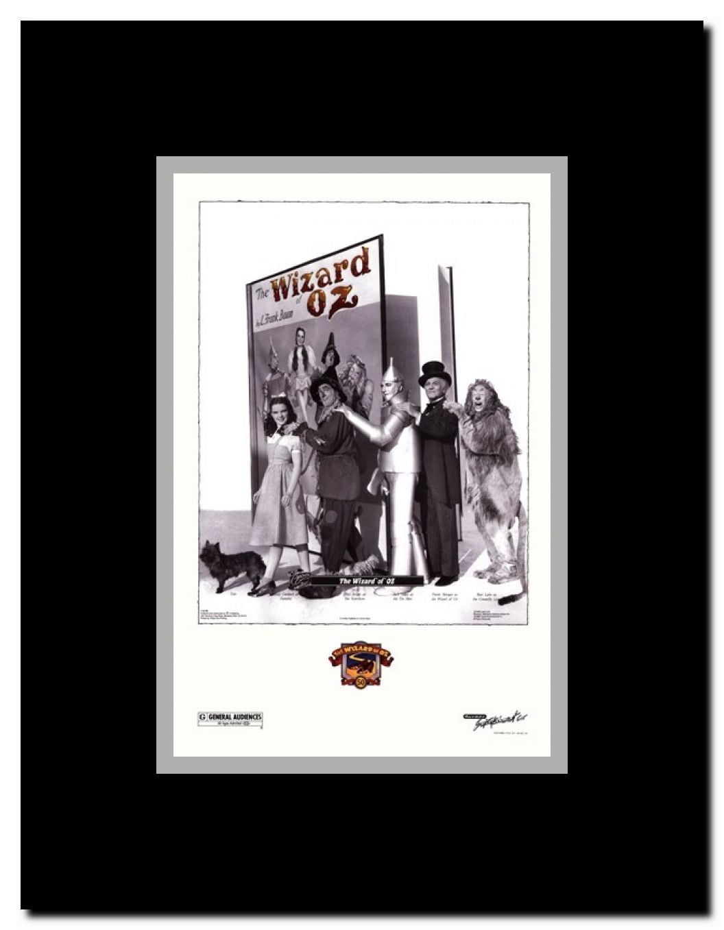The Wizard of Oz Framed Movie Poster